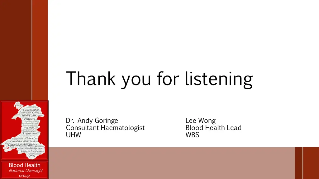 thank you for listening