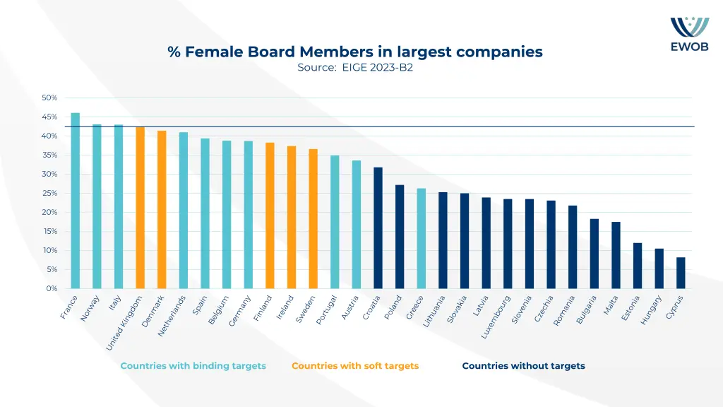 female board members in largest companies source
