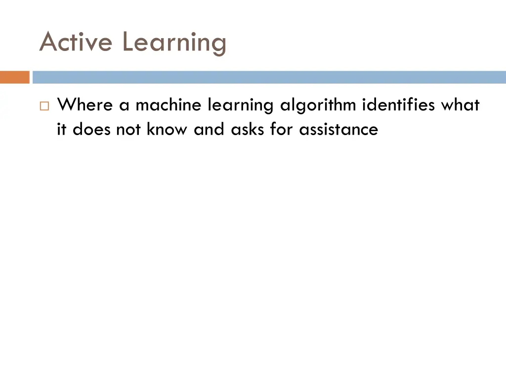 active learning