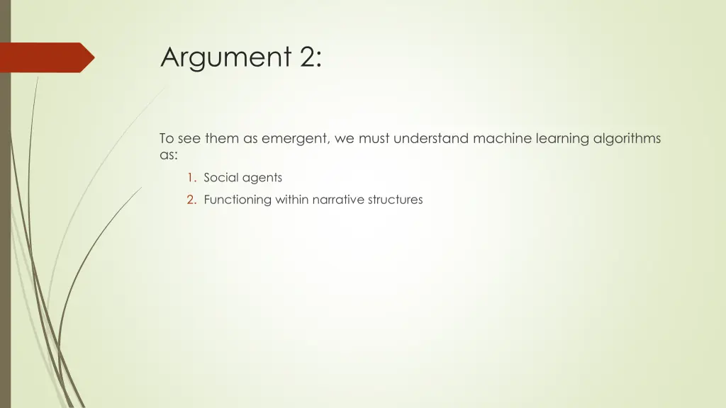 argument 2