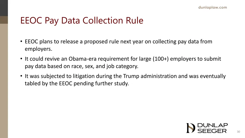 eeoc pay data collection rule