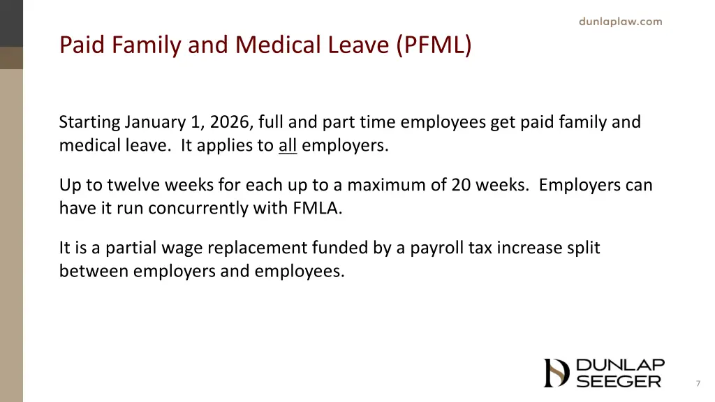 paid family and medical leave pfml
