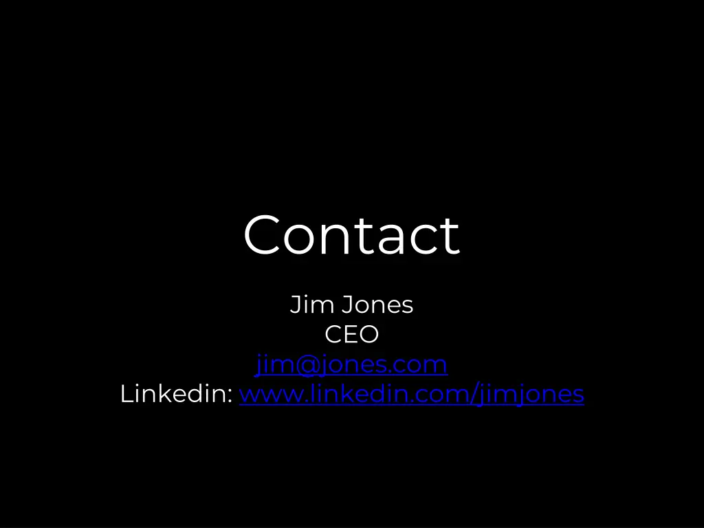contact