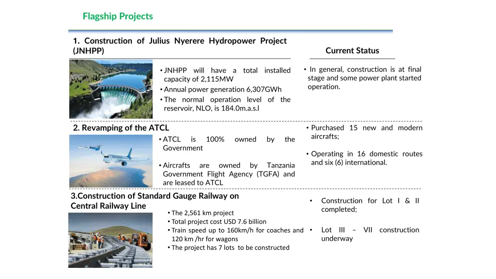 flagship projects