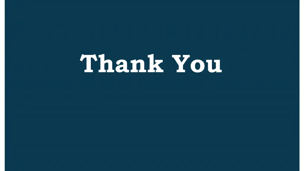 thank you