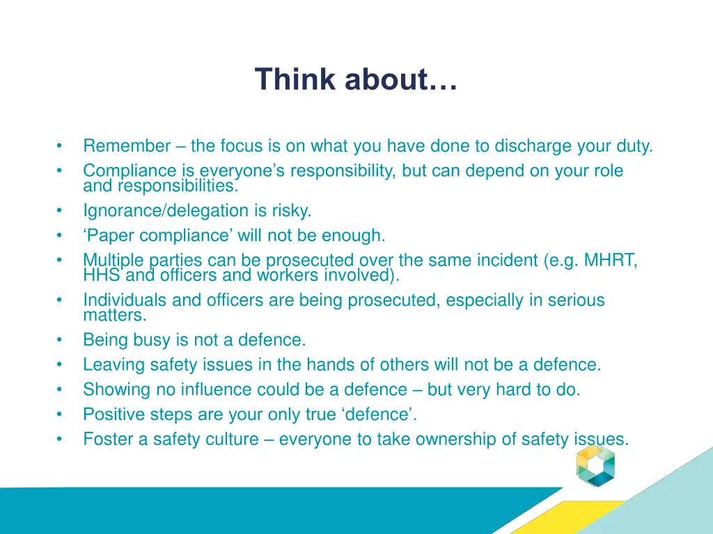 think about