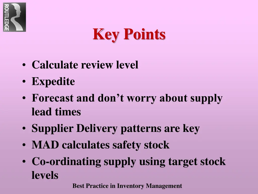 key points