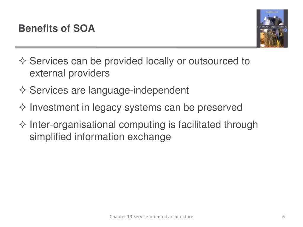 benefits of soa