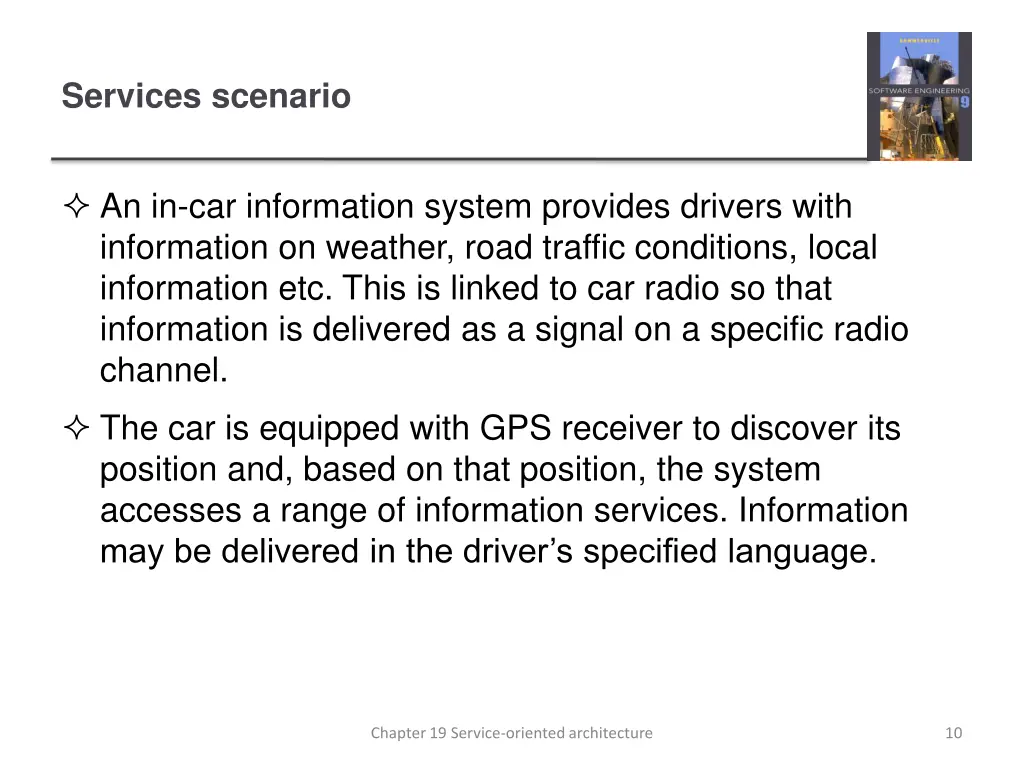 services scenario