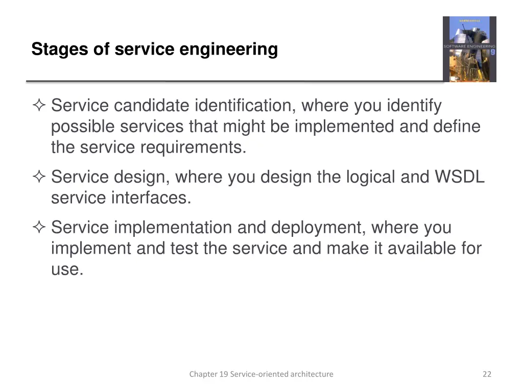 stages of service engineering