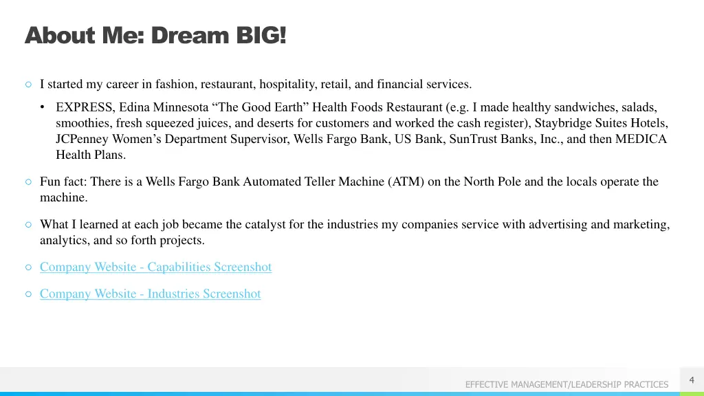 about me dream big 1