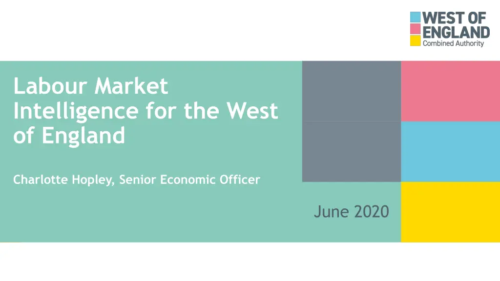 labour market intelligence for the west of england