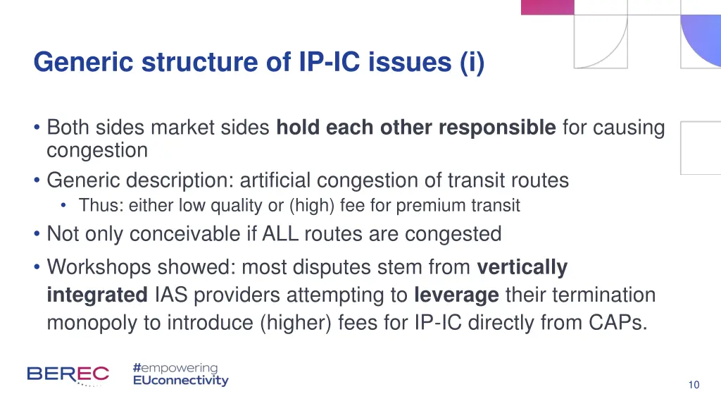 generic structure of ip ic issues i