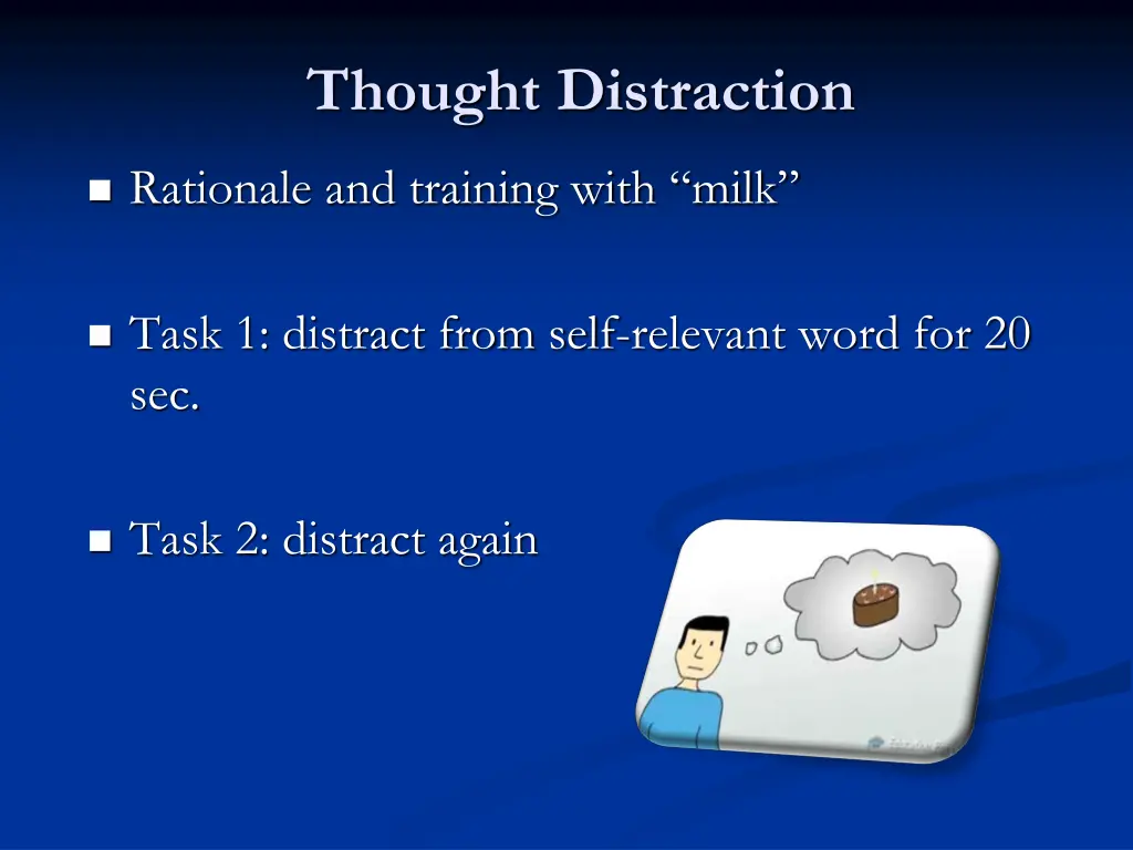 thought distraction