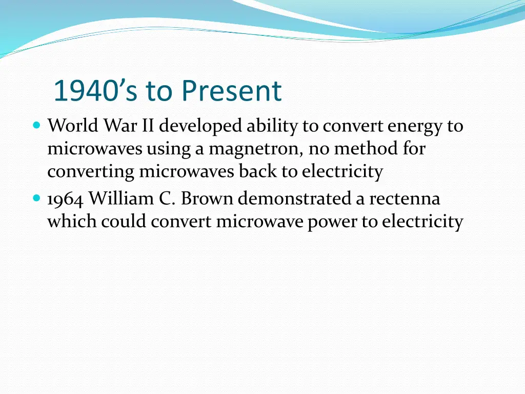 1940 s to present world war ii developed ability