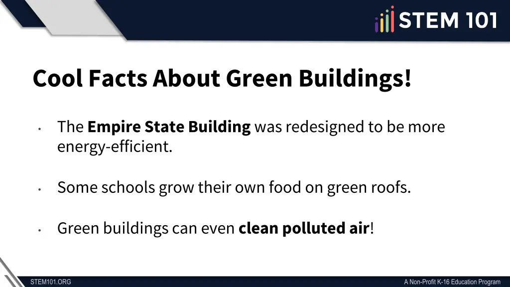 cool facts about green buildings