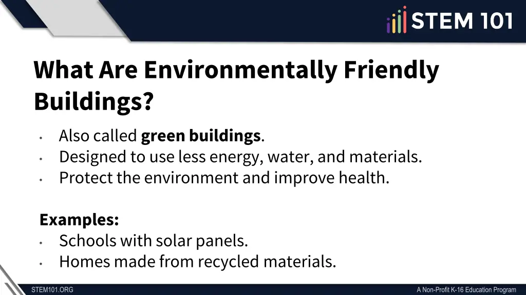 what are environmentally friendly buildings