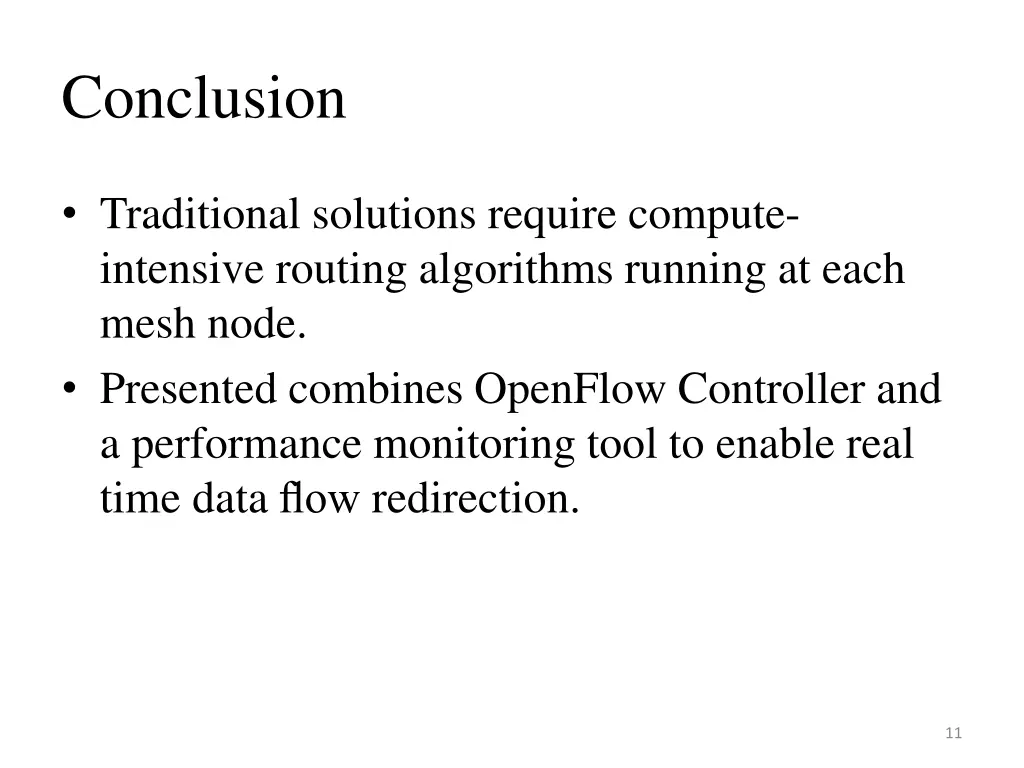 conclusion