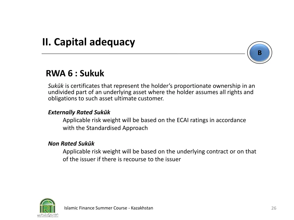 ii capital adequacy 1