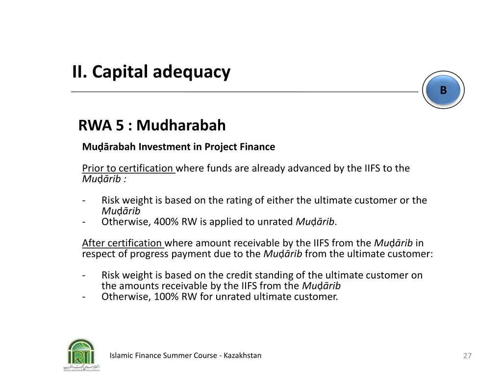 ii capital adequacy 2