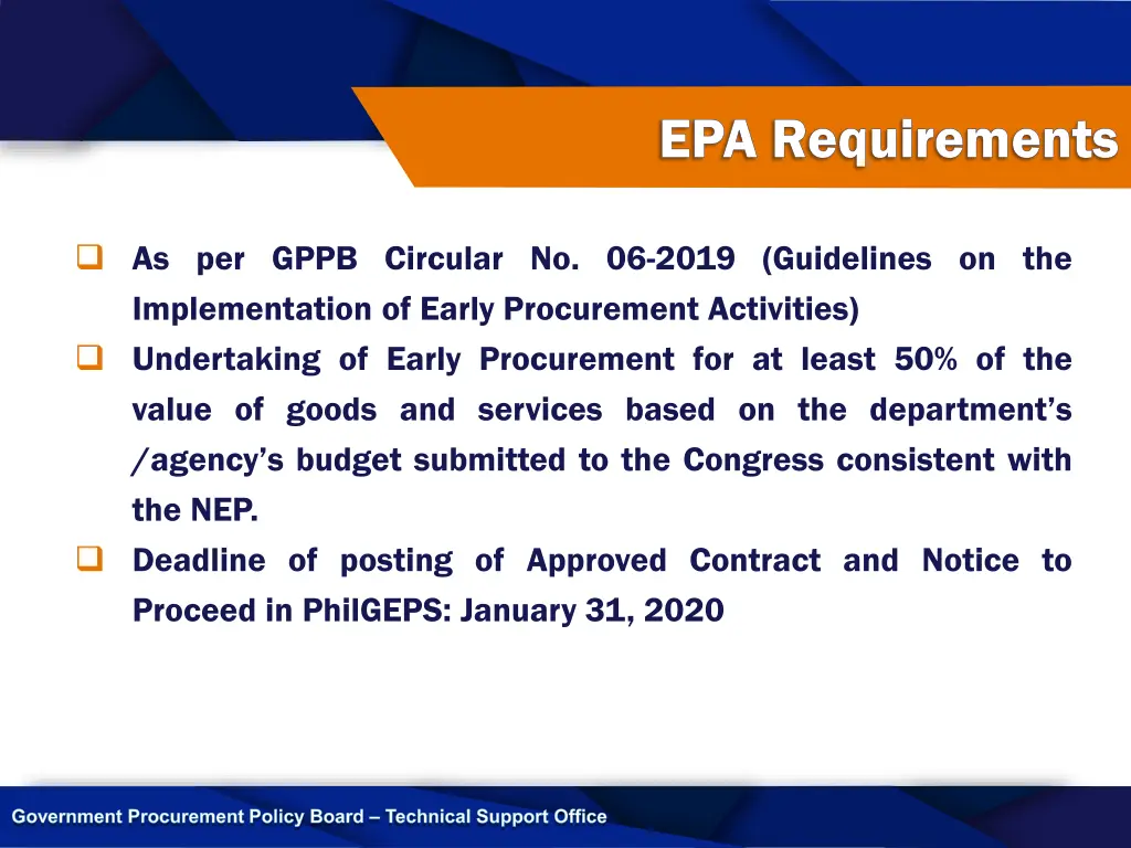 epa requirements epa requirements