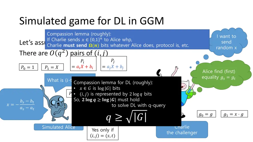 simulated game for dl in ggm 1
