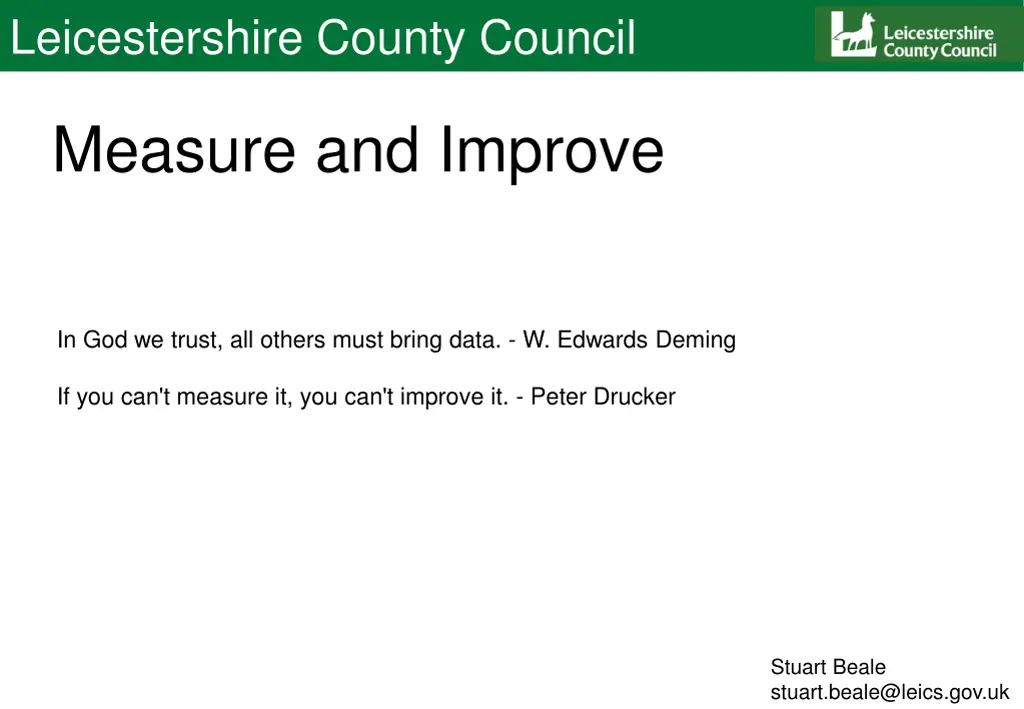 leicestershire county council
