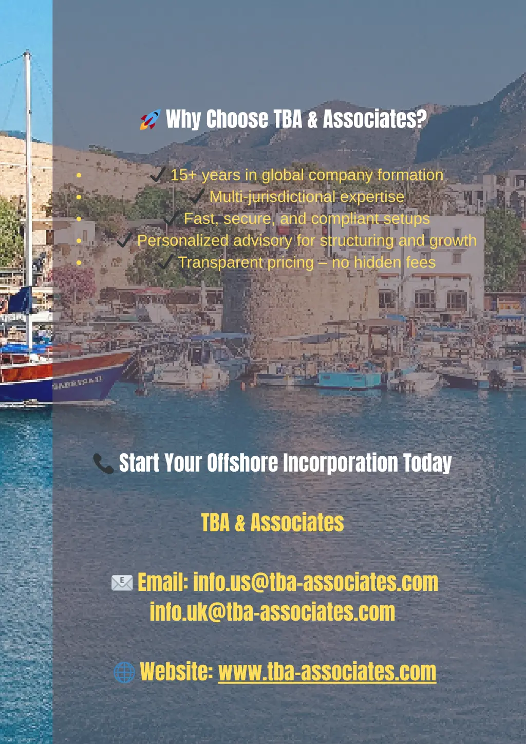 why choose tba associates