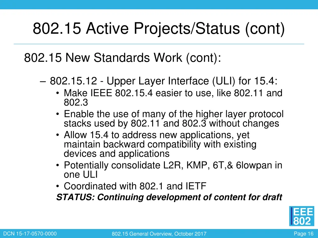 802 15 active projects status cont 4