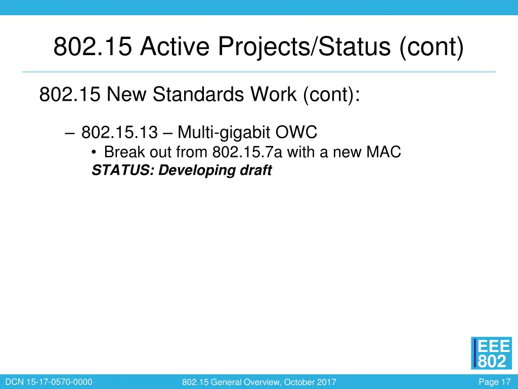 802 15 active projects status cont 5