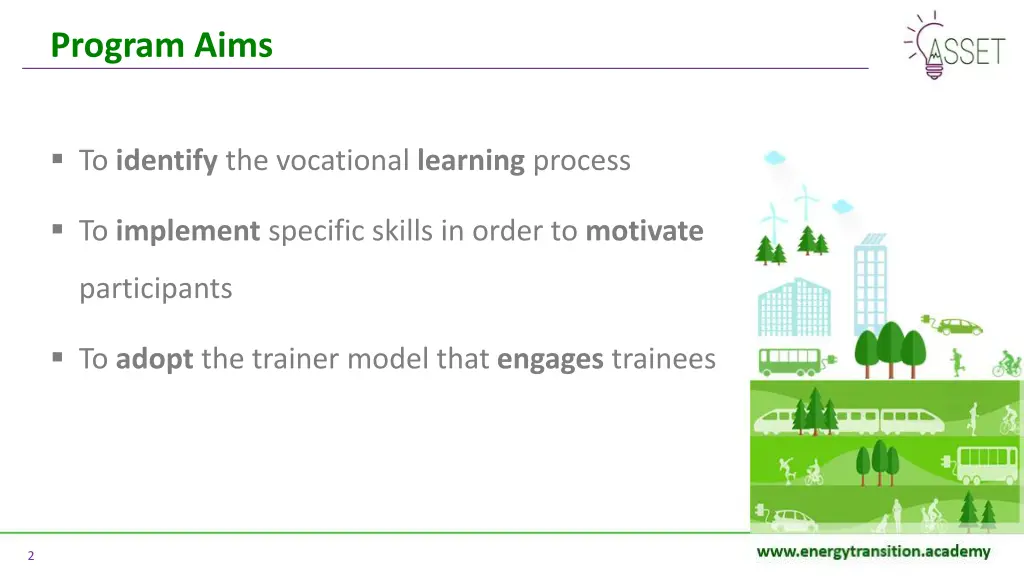 program aims