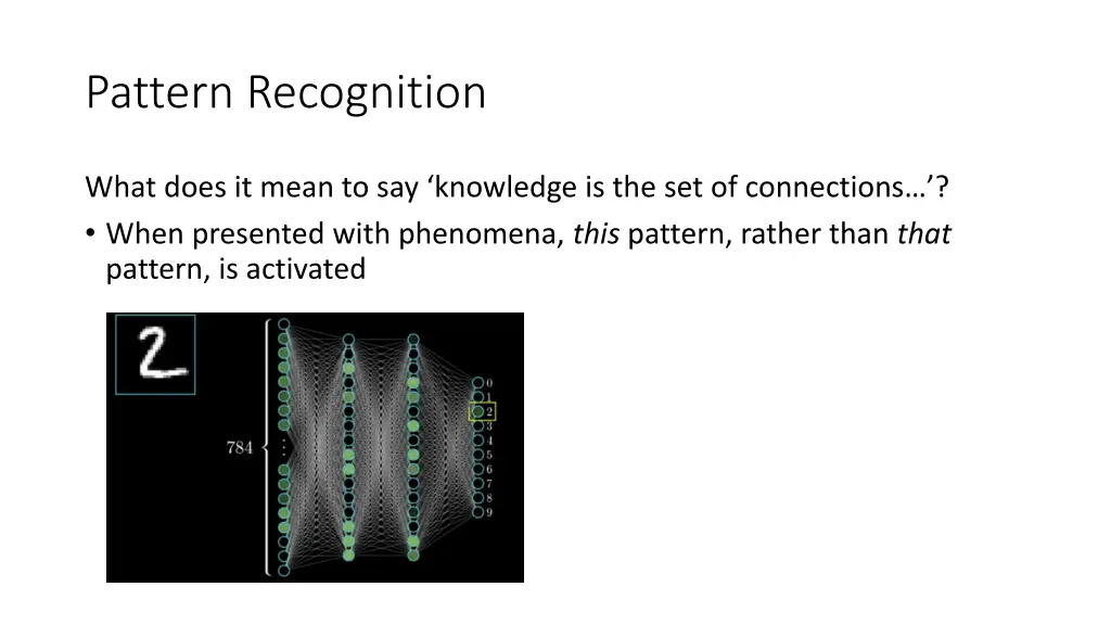 pattern recognition