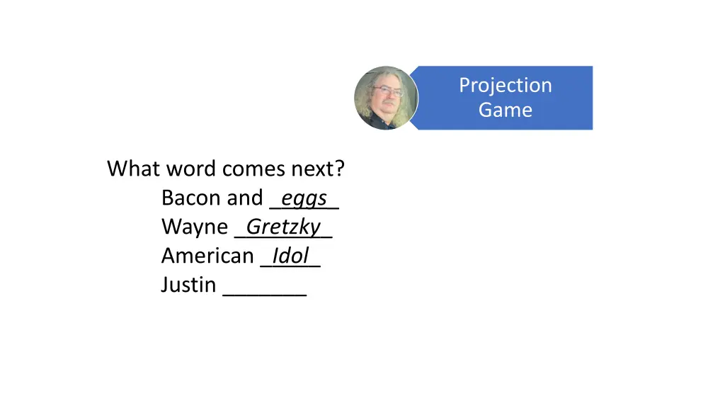 projection game 3