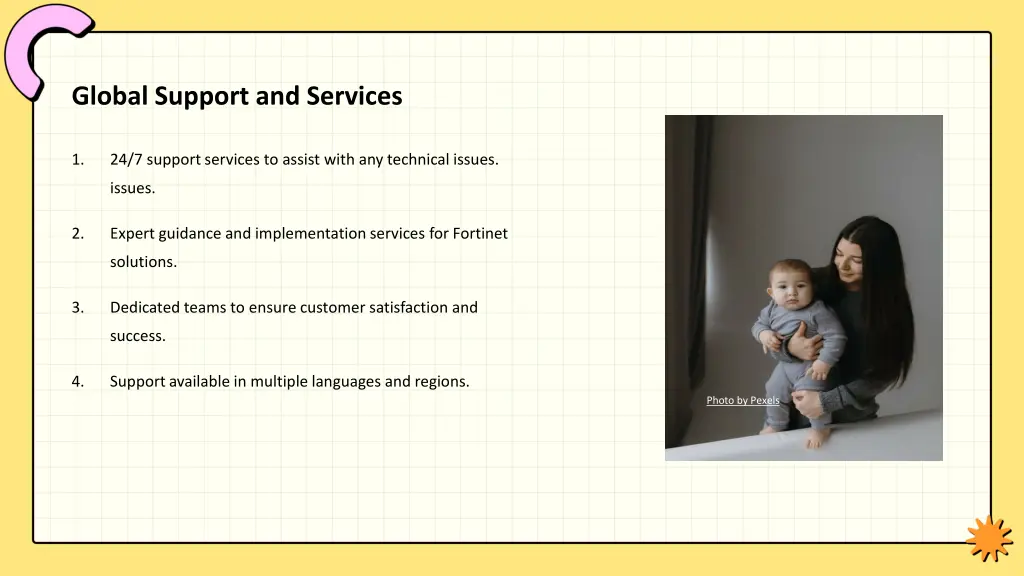 global support and services