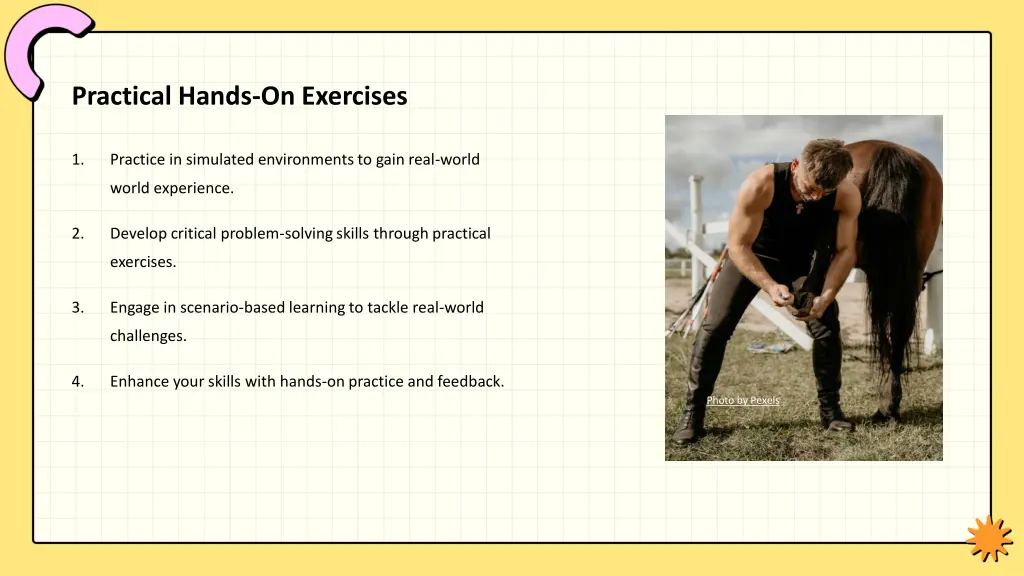 practical hands on exercises