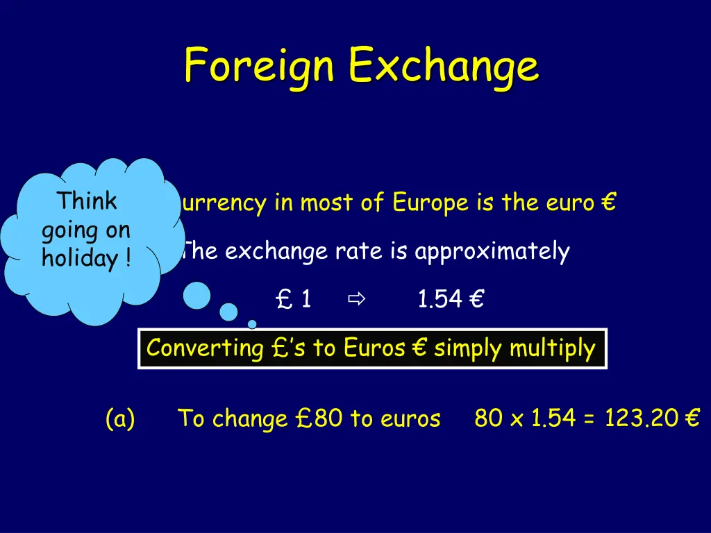 foreign exchange 1