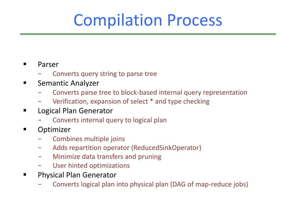 compilation process