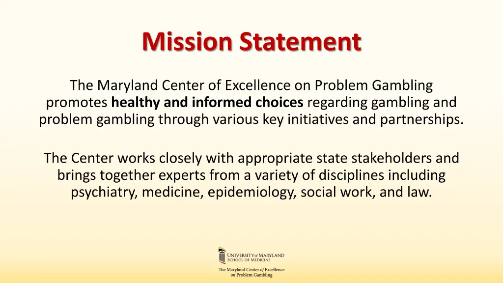 mission statement