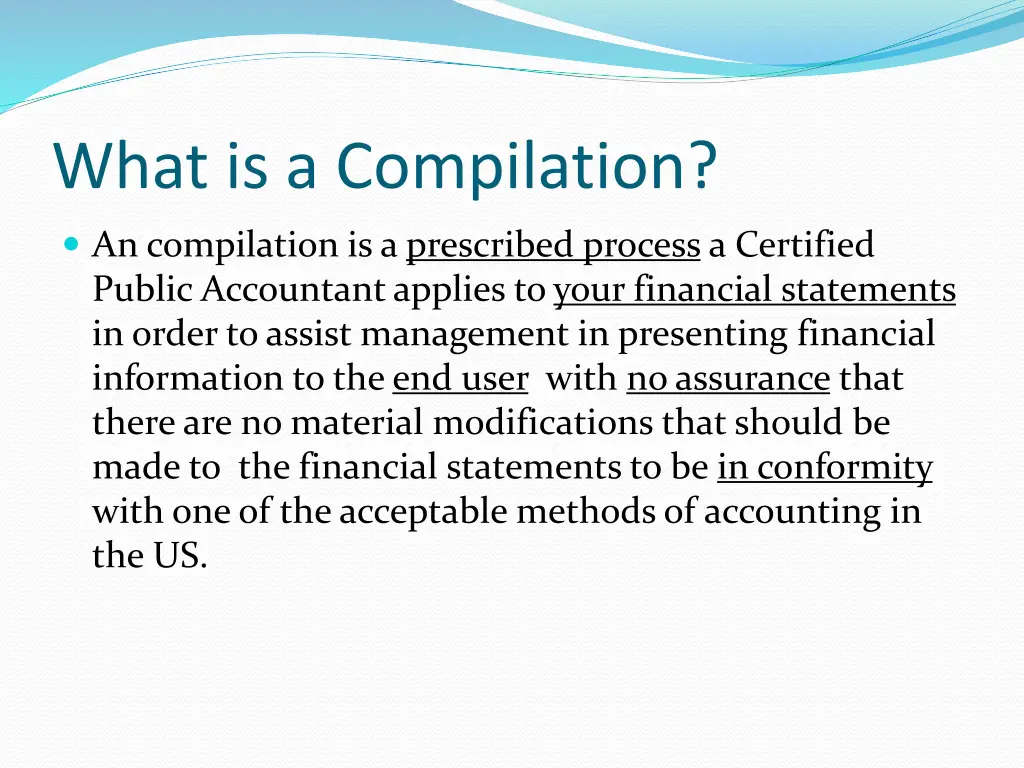 what is a compilation