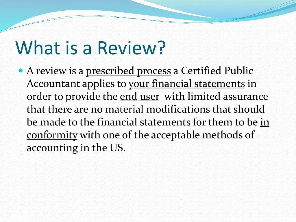 what is a review