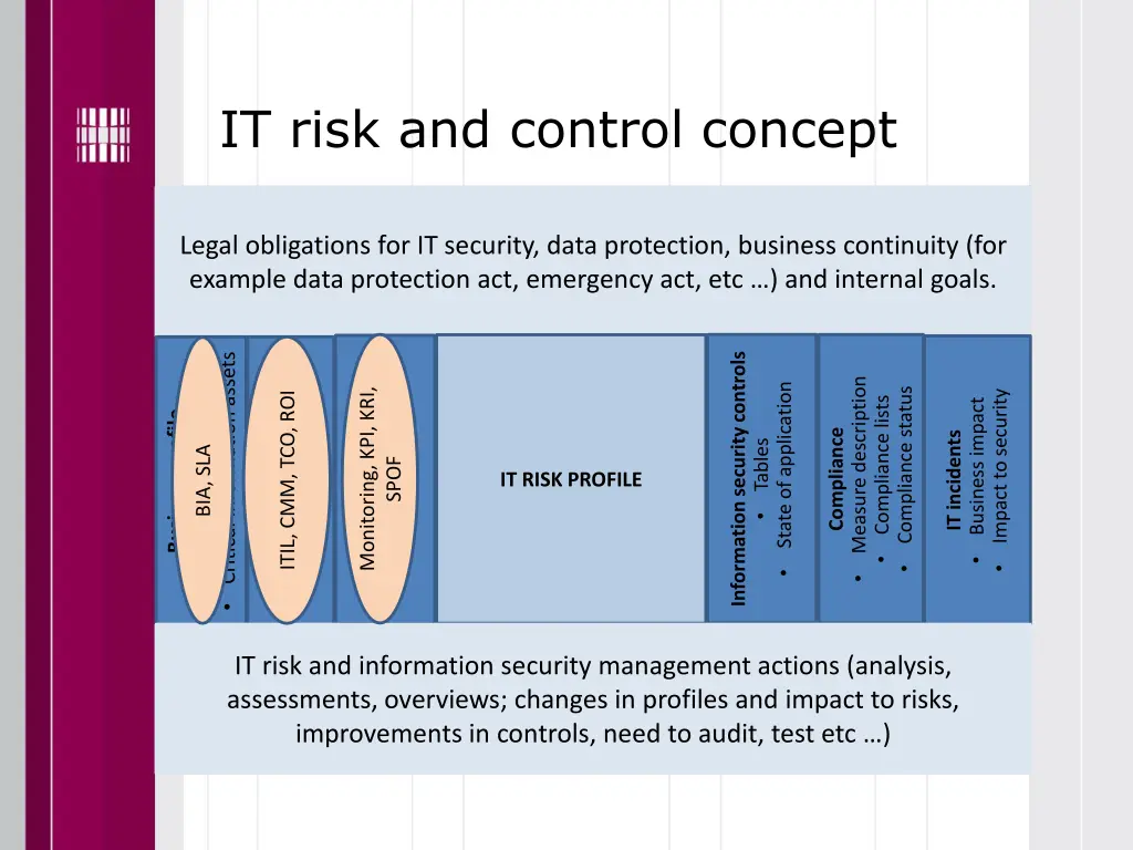 it risk and control concept 12