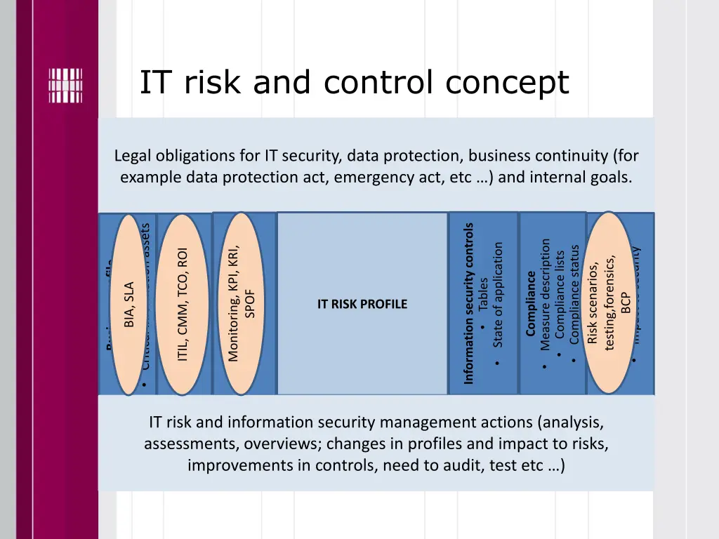 it risk and control concept 13
