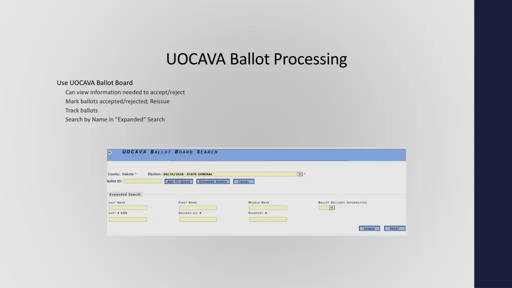 uocava ballot processing