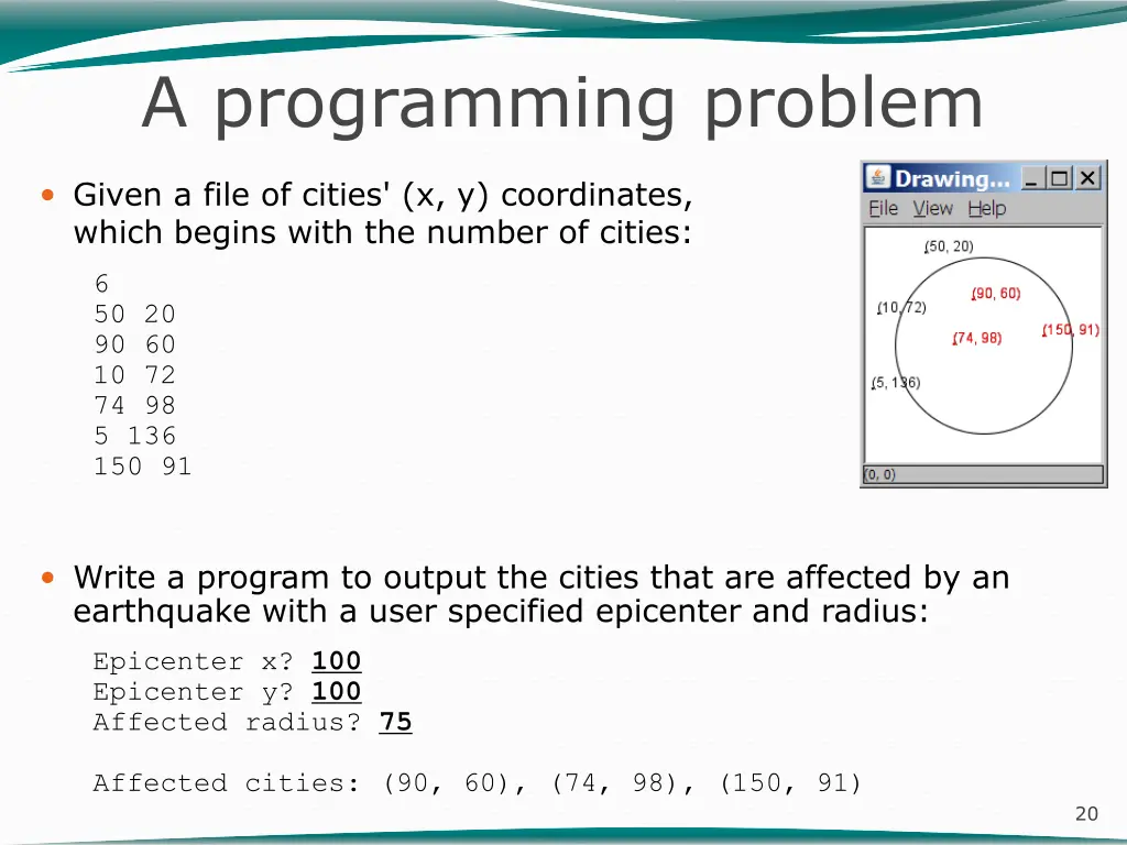 a programming problem