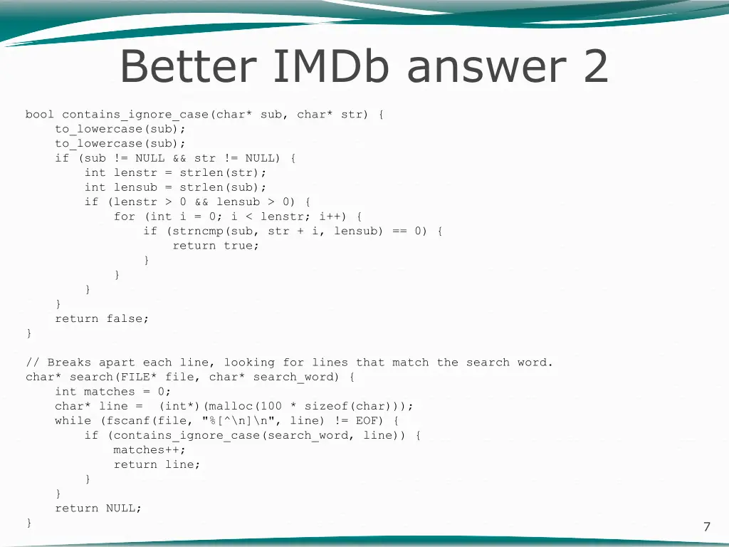 better imdb answer 2
