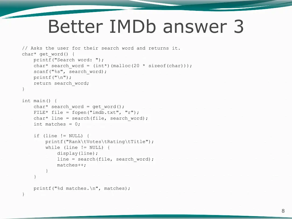 better imdb answer 3