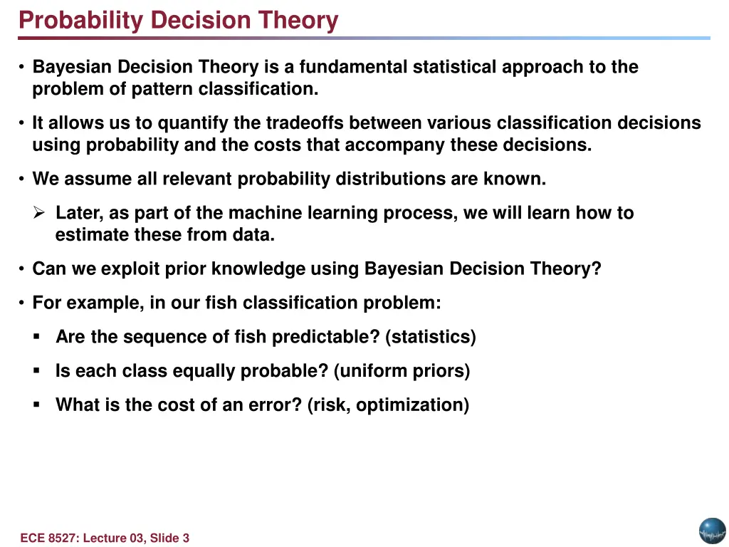 probability decision theory