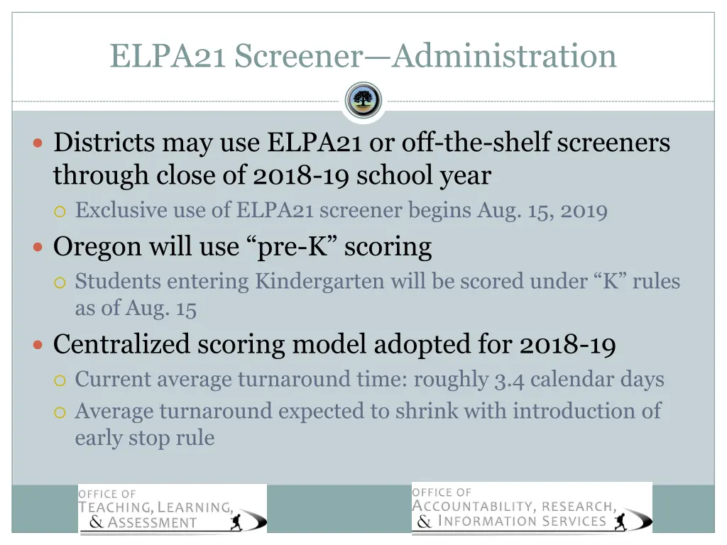 elpa21 screener administration