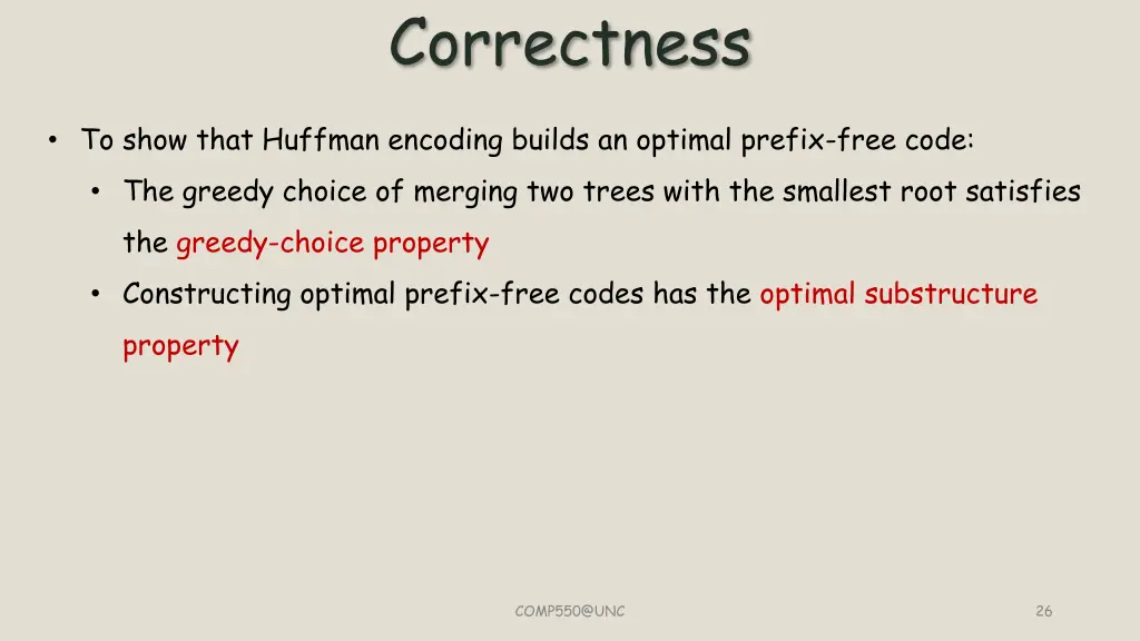 correctness