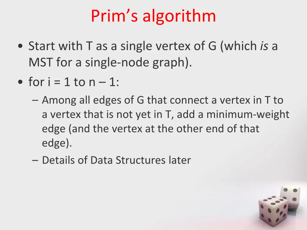 prim s algorithm